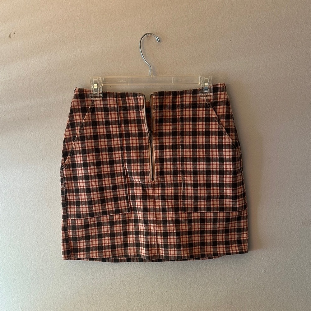 Wild Fable Black and Red Pencil Mini Skirt